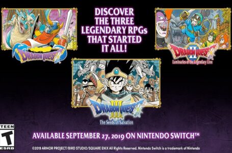 Dragon Quest 1, 2, dan 3 Akan Hadir di Nintendo Switch
