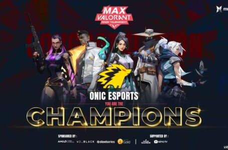 ONIC Esports Keluar Sebagai Juara Pertama  MAX Valorant Minor Tournament