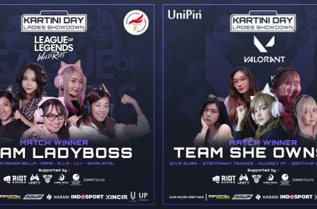 20 Influencer Gamer Perempuan Sajikan Pertandingan Seru di Charity Match Kartini Day Ladies Showdown