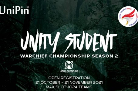 UniPin Buka UNITY Student Warchief Championship Season 2 untuk 100 Universitas di Indonesia