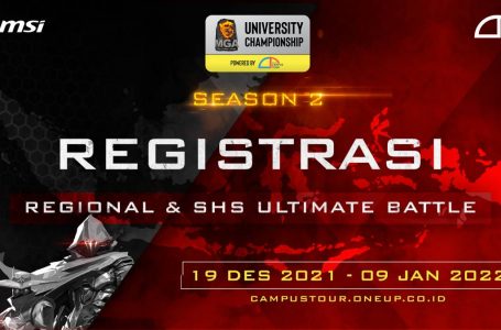 One Up Organizer dan MSI Kembali Adakan MGA University Championship Season 2 dan Senior High School Ultimate Battle