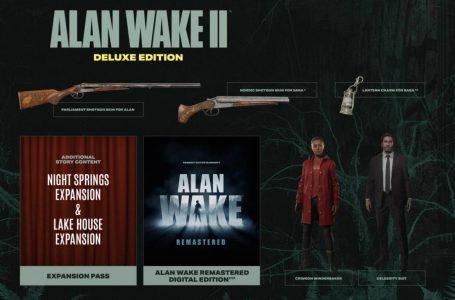 Alan Wake II Akhirnya Merilis Game Fisik untuk Deluxe dan Collector’s Edition