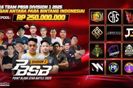 Deretan Tim Unggulan Hadir Kembali Pada Point Blank Indonesia PBSB Divisi 1 2025